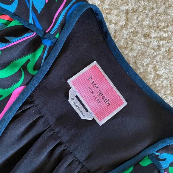 Kate Spade NY Floral Swirl Dress